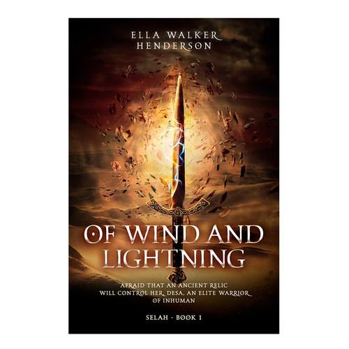 Fantasy book cover design Design by dienel96