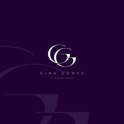 Iconic + high end monogram + text logo Design by aleshan