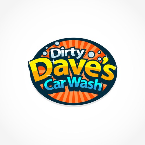 Car Wash Mascot with Logo Diseño de Gaeah