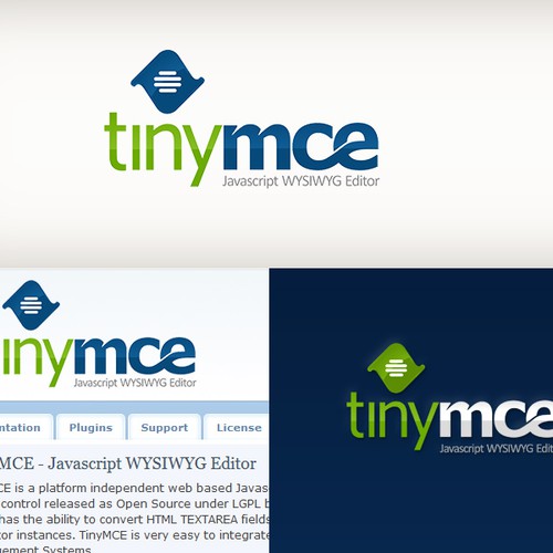 Logo for TinyMCE Website Réalisé par RBDK