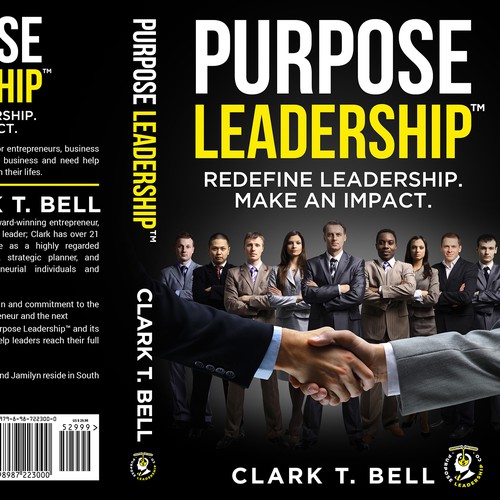 Purpose Leadership Book Cover Design by Bigpoints