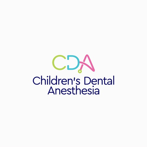 Children’s dental anesthesia company logo Design by Logood.id