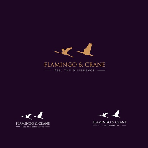 Flamingo & Crane Design von 47D