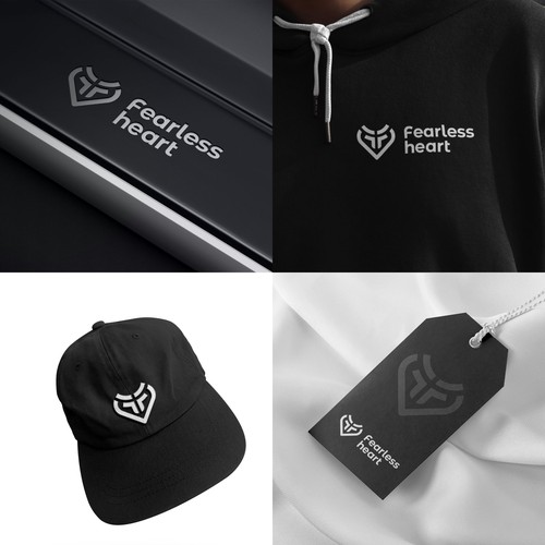 Fearless Heart Logo Contest Design by Half-Tone™