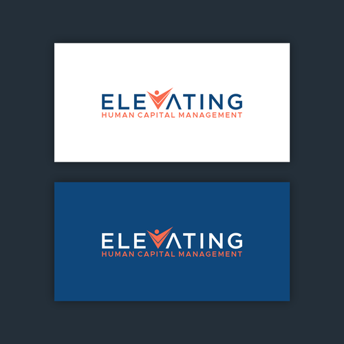 Elevating HCM logo contest Design by META ™