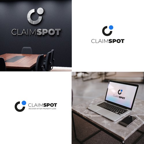 Standout Tech Logo for ClaimSpot - The Empowering Claims Side-Kick Design by M.I.Thomson