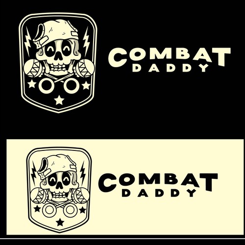 Need a classic, manly logo to appeal to new dads to read our blog! Design by Deduder