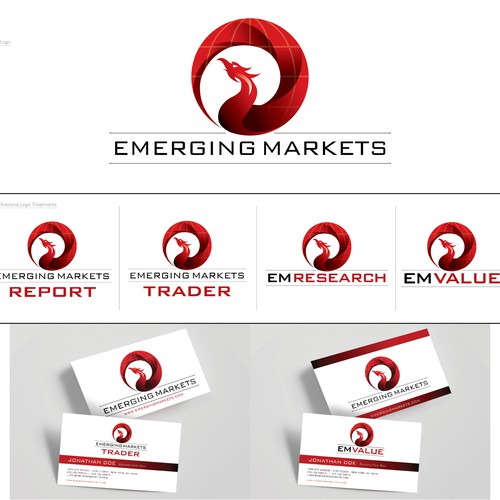 Financial company needs new logo and name card design! Design by DeltaSigma