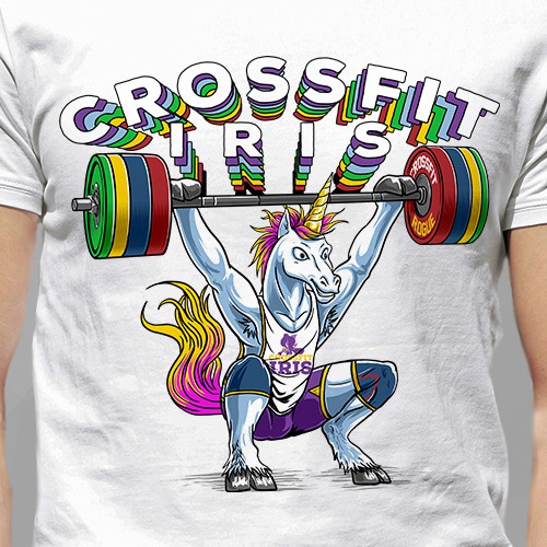 crossfit unicorn shirt