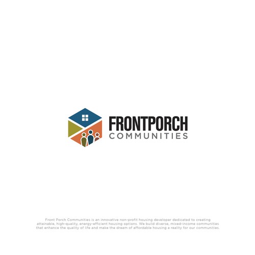 Front Porch Communities - A Not For Profit housing developer with a community focus Design von RaccoonDesigns®