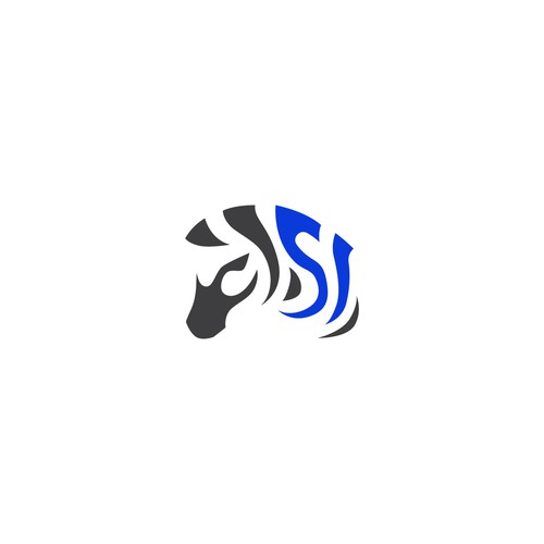 Edgy, Tough, Rugged, clothing Logo cleverly combining "Zebra" and "51" in a unique way. Diseño de Oranye Putih