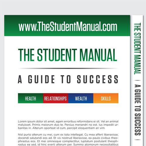 The Student Manual book cover wanted! Design by SUPERWORKS