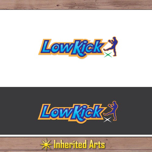 Awesome logo for MMA Website LowKick.com! Diseño de Amanullah Tanweer