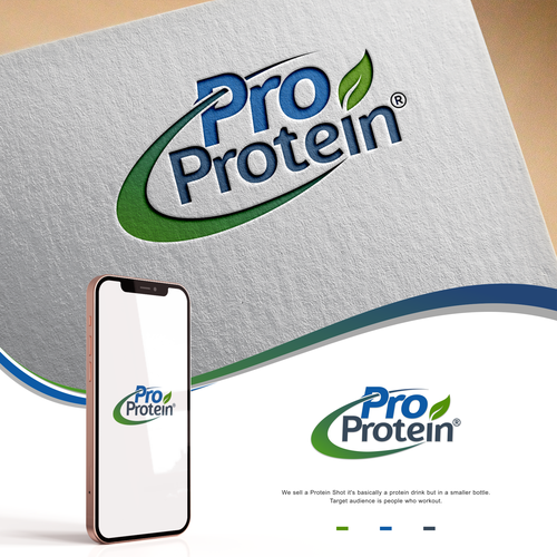 Design A Logo For A Protein Drink! Design by is_RoM graphic