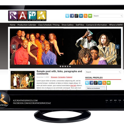 Create the next logo for RAPA Réalisé par Kari