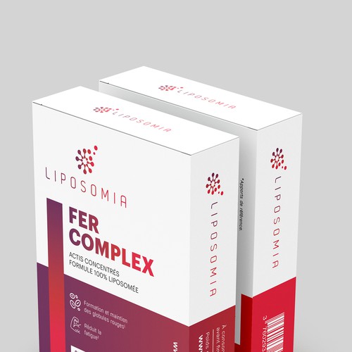 Packaging for an innovative food complement Design by Qalandar