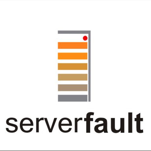 logo for serverfault.com Design por Oades