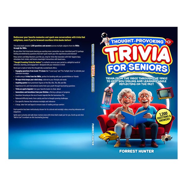 Trivia For Seniors Book Cover