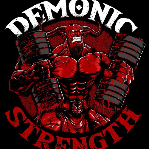 Designs | Demonic Strength T-Shirt Design | T-shirt contest