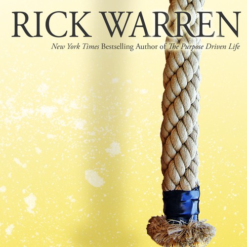 Design Rick Warren's New Book Cover Design por cjarmstrong