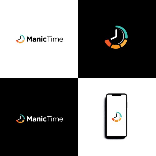 Redesign ManicTime.com logo Design by Alvianks