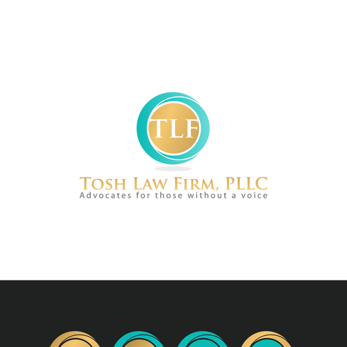 logo for Tosh Law Firm, PLLC Diseño de Amir ™