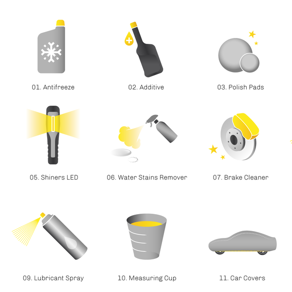 Autocosmetics Icon Set