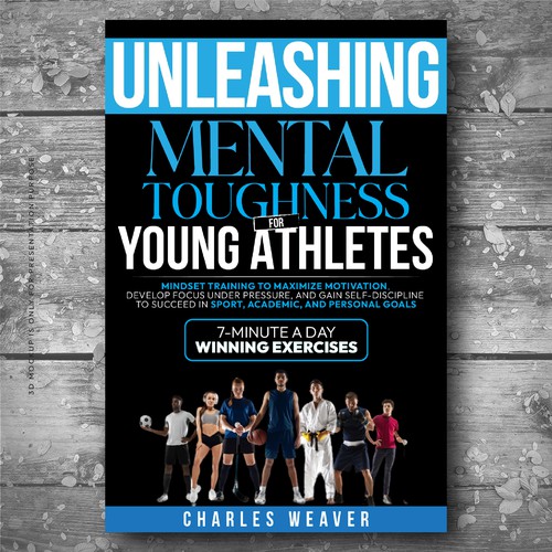 Design a book cover with young athletes going from losers to winners Design by Creative_Crafter