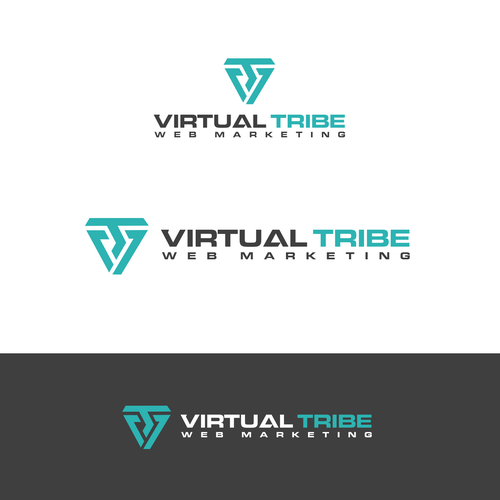 Modern Tribal Logo for Web Marketing Company Design by Mouser®