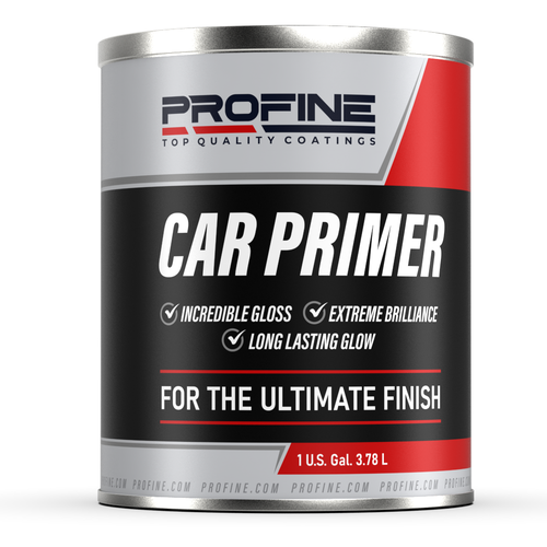 Label for our professional automotive and industrial coatings products Design by KS BOY