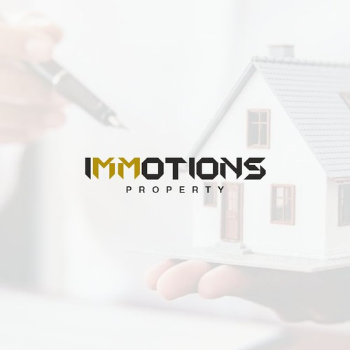 Logo IMMOTIONS PROPERTY Design by #JD™