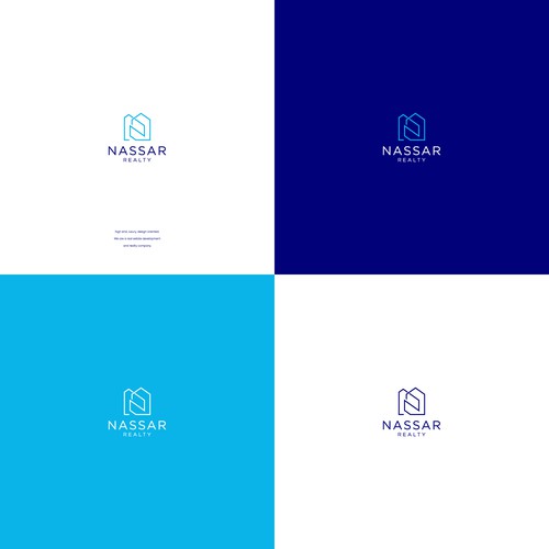 Creative logo for high end real estate development and realty company Diseño de pleesiyo