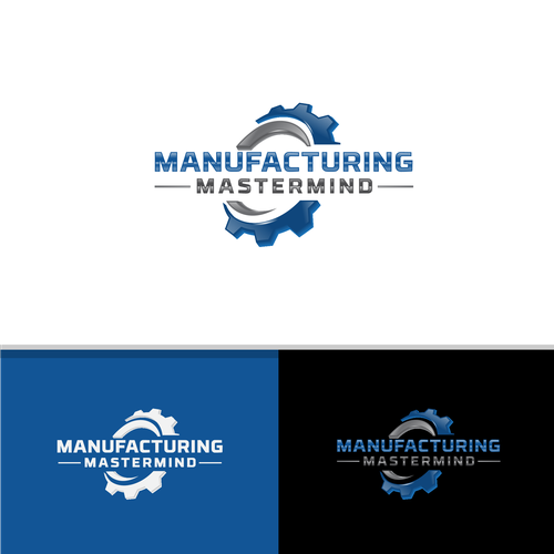 Manufacturing Mastermind LOGO Design by FxFactor™