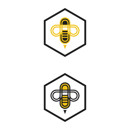 Dare to Bee LOGO Design by Hizkya Izaak