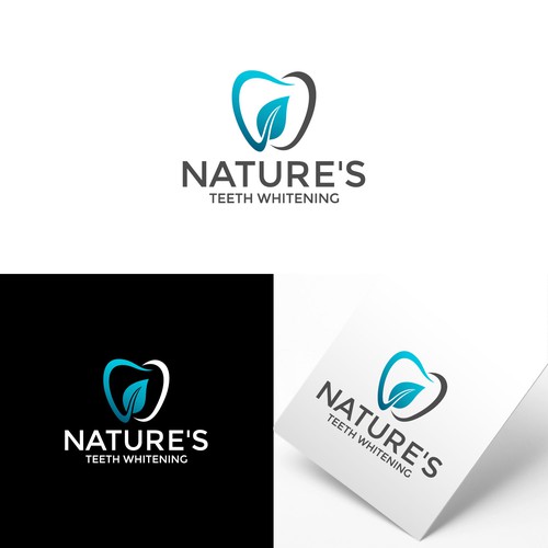 Nature's Teeth Whitening - Needs a Natural Company Logo Design by Web Hub Solution