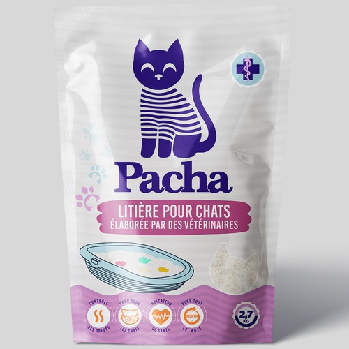 Cat Litter startup Minimalistic packaging - Contest Design von agooshe