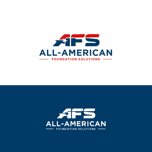 All-American Foundation Solutions Company Logo Design by ropix