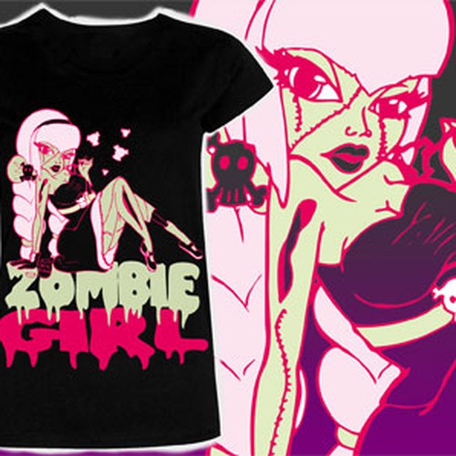 Zombie Tshirt Design Wanted for Sidecca Design by CheekyPhoenix
