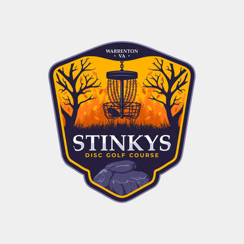 Disc Golf Course Logo Design by XB.Logo | Collin Jr