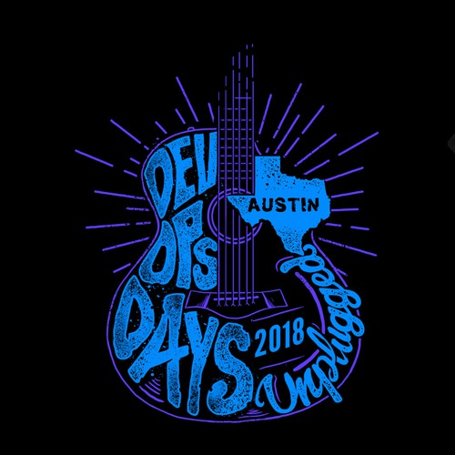 DevOps Days Unplugged - Create a rock band Unplugged tour style shirt Réalisé par 80Kien
