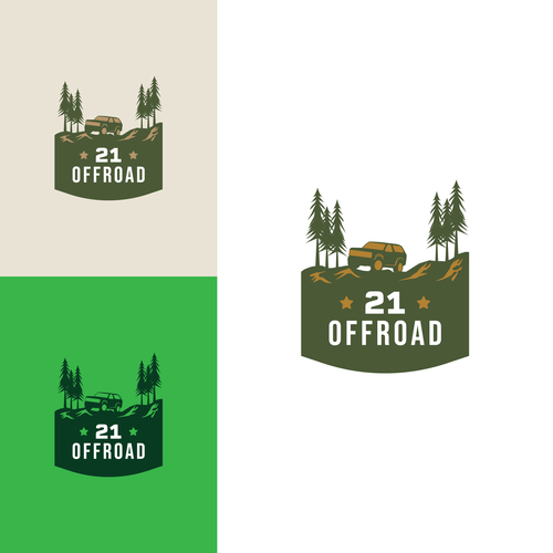 Offroad parts store needs bold logo. Design by Astart