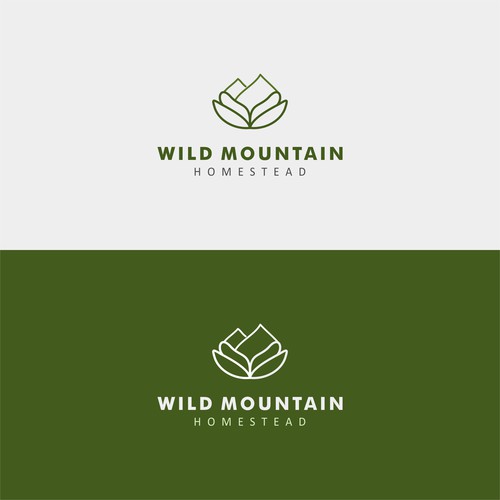 Artistic modern logo needed for a mountain-top flower farm. Design von KB AD