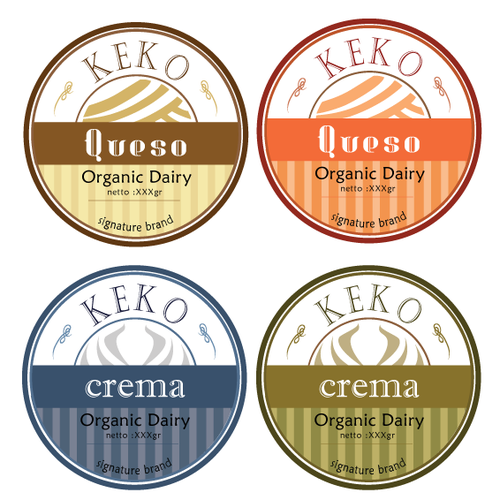 *Prize Guaranteed* Product Label Wanted for Keko Cheese Design by bayawakaya