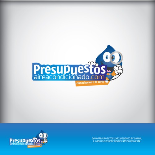 "¡Crea un logo genial para el comparador presupuestosaireacondicionado.com!" winning Logo design