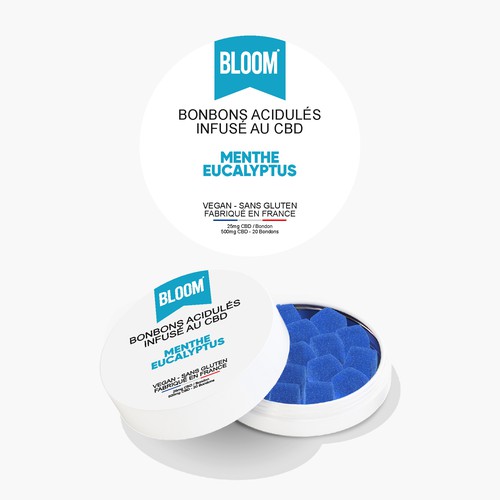 BLOOM CBD Gummies need his new packaging Design by DevDevit   ★ ★ ★ ★ ★