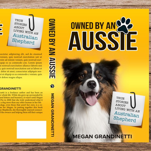 "Book Cover designed to catch the eye of Dog Lovers" Design réalisé par dalim