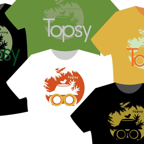 T-shirt for Topsy Design por bz