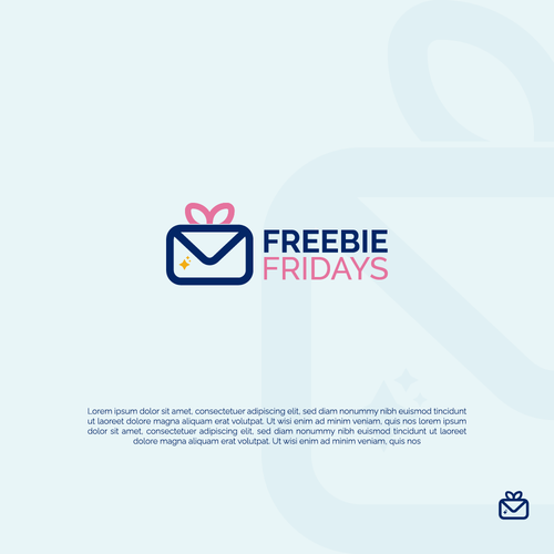 Freebie Fridays - Fun Modern Logo that grabs attention! :) Design réalisé par KM.designs