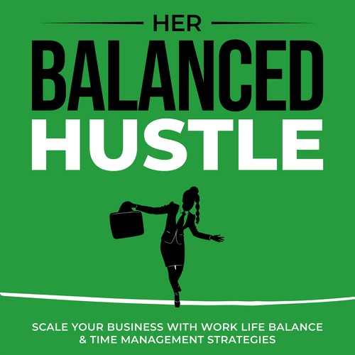 Her Balanced Hustle Cover Art Design by Unboxing Studio