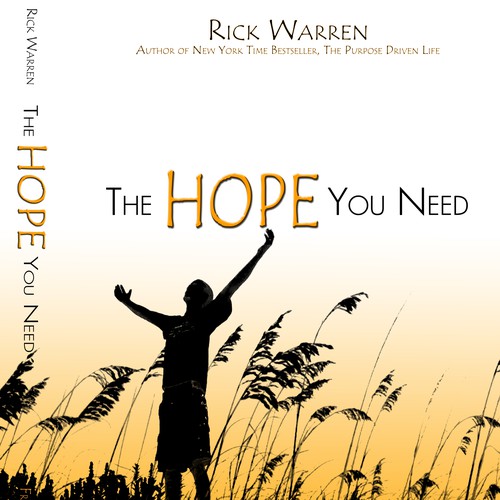 Design Rick Warren's New Book Cover Design por Amanda Manuel